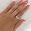 ⁦טבעת זהב "אלה" 14K⁩ – תמונה ⁦4⁩